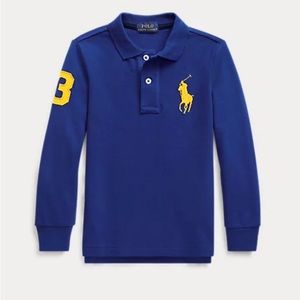 Toddler Boy Rugby Long Sleeve Three Top Bundle!